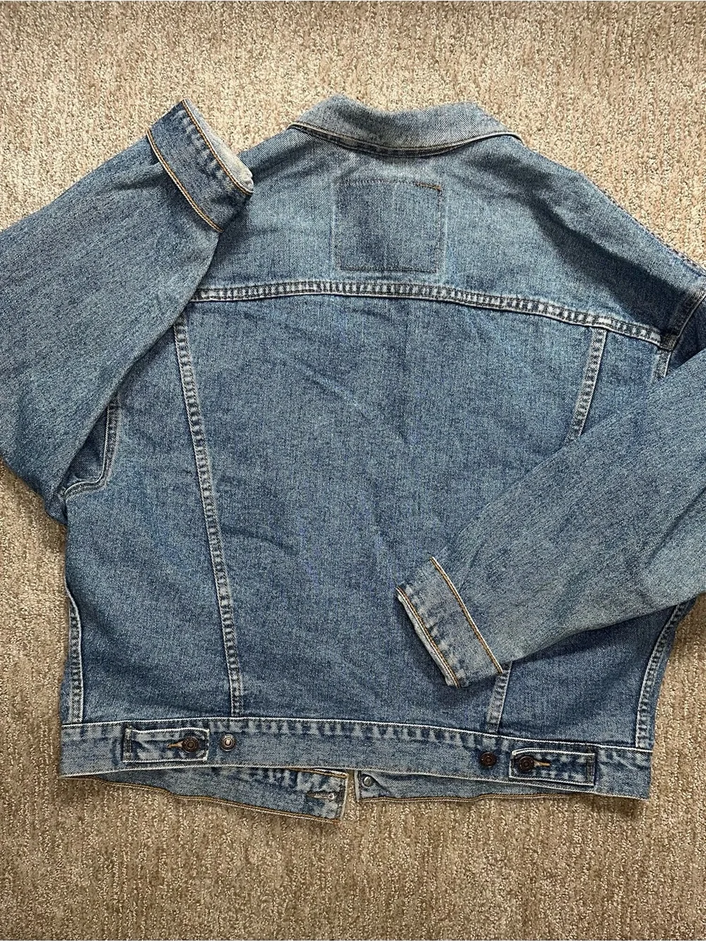 Levi's Classic Blue Denim Trucker Jacket